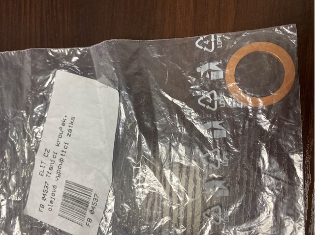 Прокладка пробки піддону двигуна 04537 FEBI