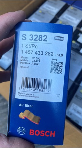 Система автоматичного очищення повітряного фільтра 1457433282 BOSCH