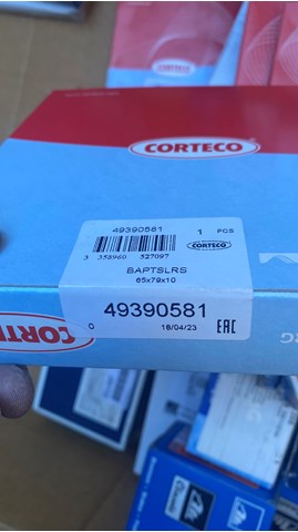 Сальник колінчастого валу 49390581 CORTECO