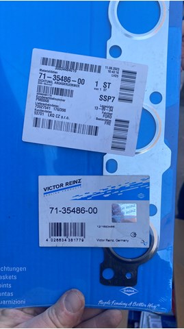 Прокладка випускного колектора 713548600 VICTOR REINZ