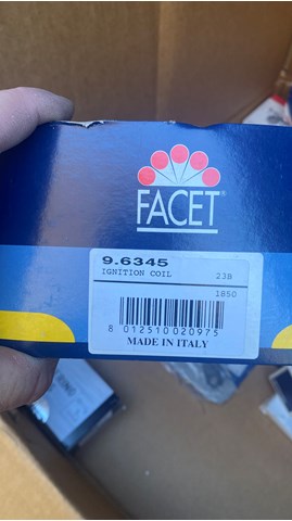 Котушка запалювання 96345 FACET