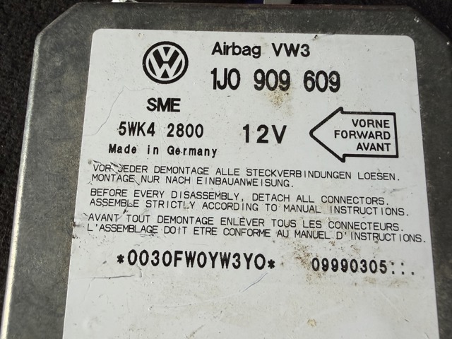 Блок управління airbag 1J0909609 VAG