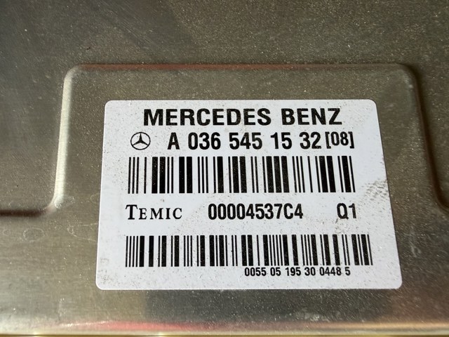 Блок керування пневмопідвіскою A0365451532 MERCEDES