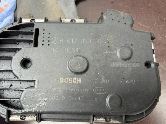 Блок дросельної заслінки A6420900070 MERCEDES