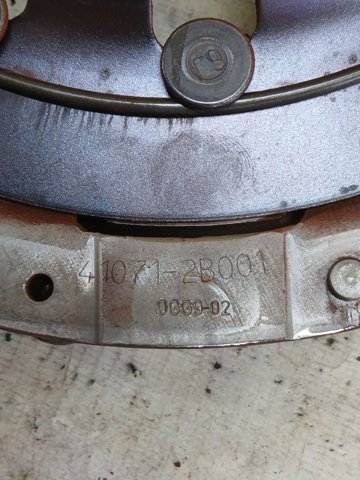 Пелюстковий кошик зчеплення 410712B001 HYUNDAI