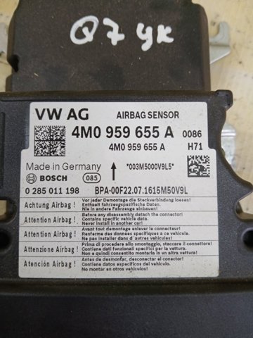 Блок управління airbag 4M0959655A VAG