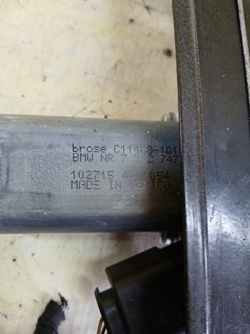 Механізм склопідйомника двері задньої, лівої 51357355639 BMW