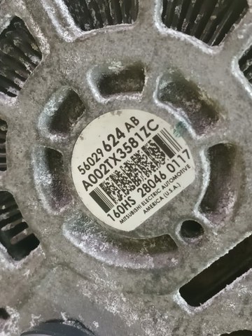 Авто генератор 56029624AB CHRYSLER