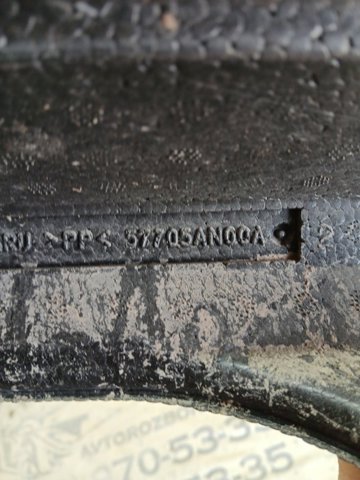 Наповнювач бампера переднього 57705AN00A SUBARU