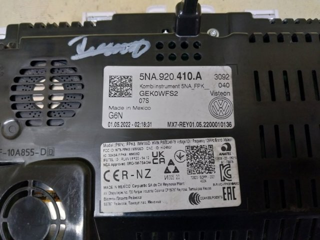 Щиток приладів (комбінація) 5NA920410A VAG