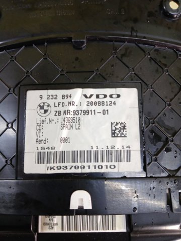 Панель приладів 62108718281 BMW