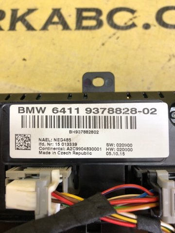 Блок управління кондиціонером 64119378828 BMW