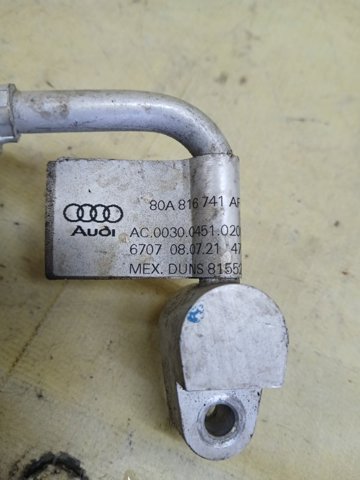 Шланг кондиціонера, від радіатора до випарника 80A816741AE VAG