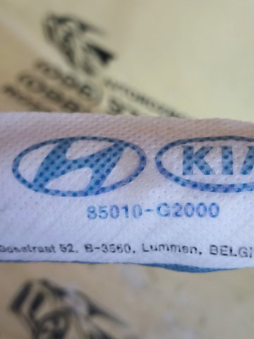 Подушка безпеки, бічна, ліва, AIRBAG 85010G2000 HYUNDAI