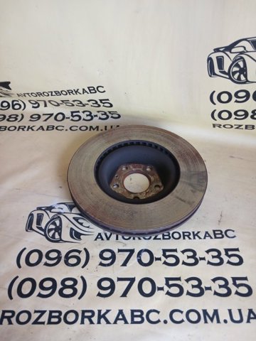 Диск гальмівний передній 8W0615301P VAG