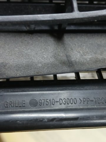 Решітка задня вентиляції салону, права 97510D3000 HYUNDAI