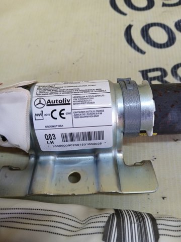 Подушка безпеки, збоку, ліва, AIRBAG A1668600902 MERCEDES