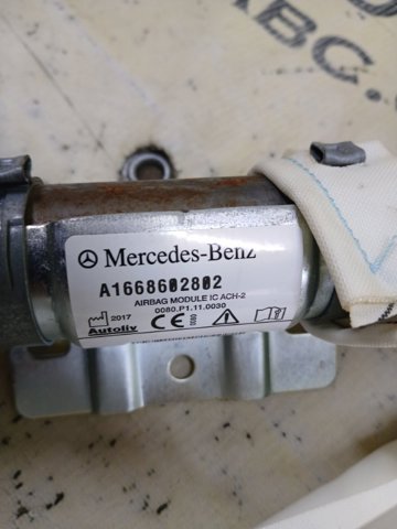 Подушка безпеки, збоку права айрбег A1668602802 MERCEDES