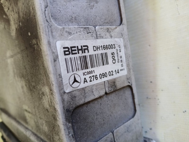 Радіатор інтеркулера A2760900214 MERCEDES