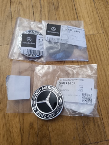Фірмовий значок капота A0008172605 MERCEDES