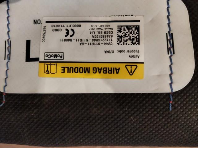 Подушка безпеки, шторка бічна, ліва, AIRBAG CV44611D11BA FORD