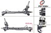 Рейка рульова FO230R MS GROUP