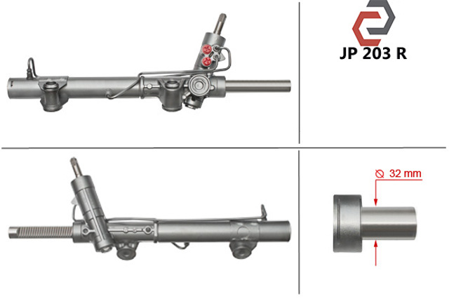 Кермова рейка JP7203R ASR