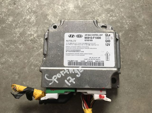 Модуль-процесор управління подушки безпеки 95910F1000 HYUNDAI