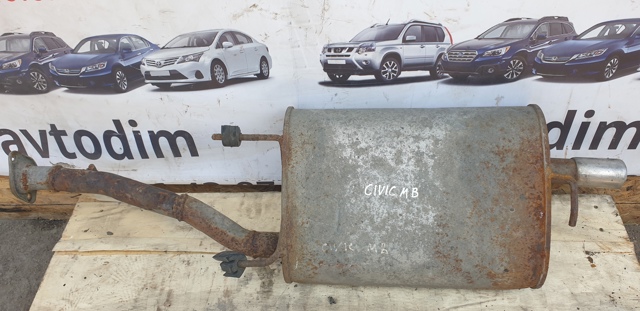 Глушник вихлопних газів кінцевий Honda Civic 6