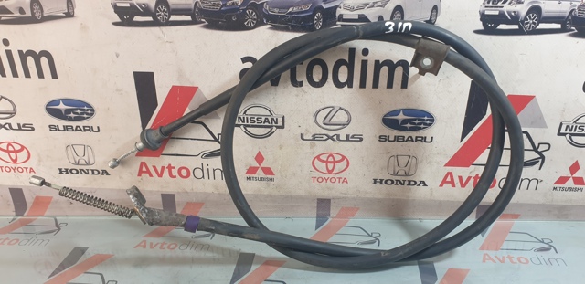 Трос ручного гальма задній, правий 365301KK0A NISSAN