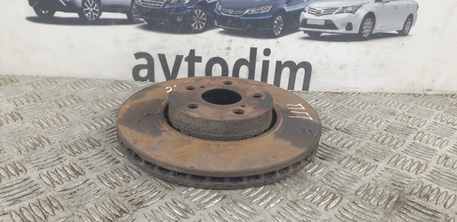 Диск гальмівний передній 4351205030 TOYOTA