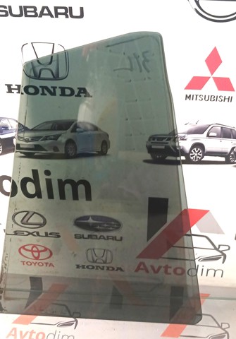 Скло-кватирка двері, задньої, лівої 62012FJ230 SUBARU