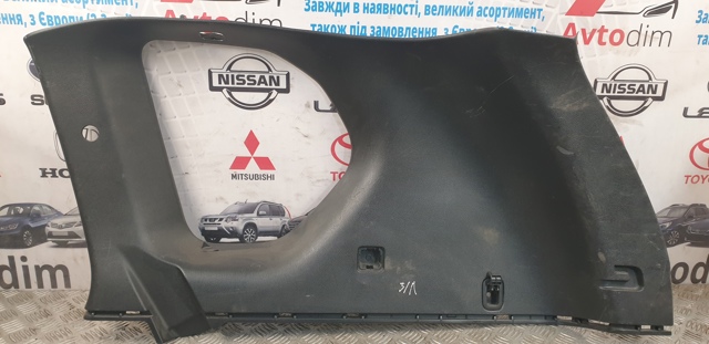 Облицювання багажного відсіку, ліва 84941JH00A NISSAN