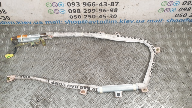 Подушка безпеки, шторка бічна, ліва, AIRBAG 98251AG030 SUBARU