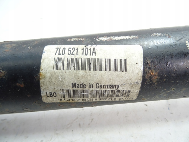 Кардан передній 7L0521101A PORSCHE