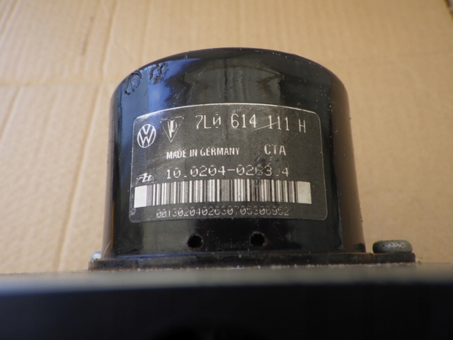 Модуль (блок ЕБУ) управління АБС (ABS) 7L0614111H PORSCHE