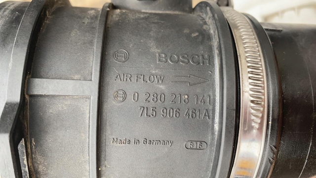 Датчик масової витрати повітря 7L5906461A PORSCHE