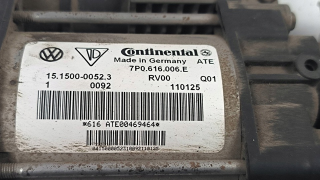 Компресор підкачки амортизаторів 7P0616006E PORSCHE