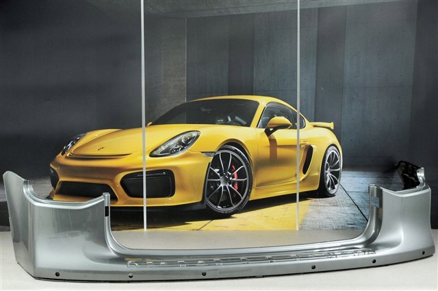 Кожух бампера заднього 95550541111G2X PORSCHE