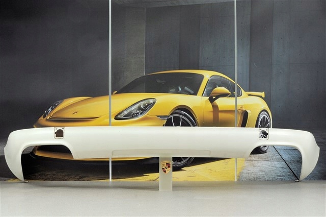 Фартух заднього бампера 95550552102G2X PORSCHE