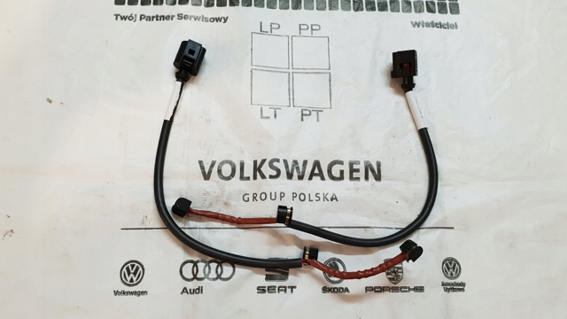 Передні гальмівні колодки 958698151A PORSCHE