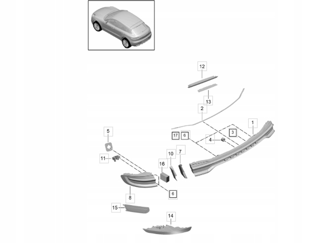 95B945307A Porsche