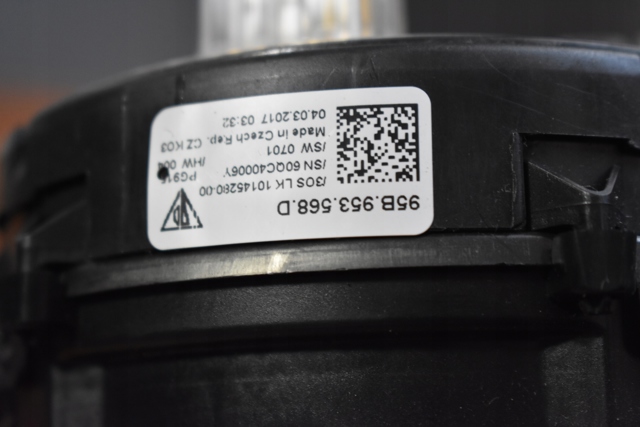 Кільце рульового Airbag 95B953568D PORSCHE