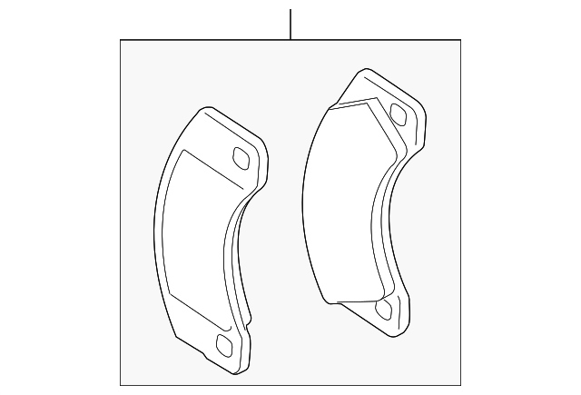 Колодки гальмівні передні, дискові 971698151AC PORSCHE
