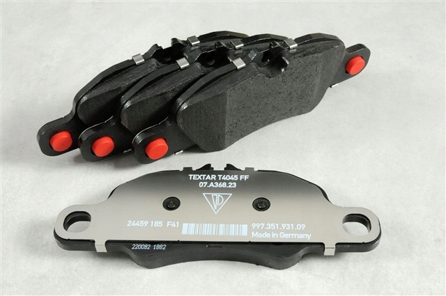 Передні гальмівні колодки 98135193904 PORSCHE