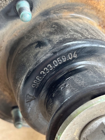 Опора амортизатора заднього 98633305904 PORSCHE