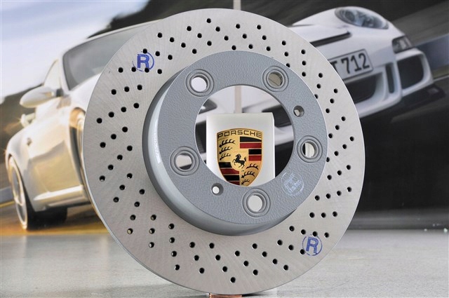 Диск переднього гальма 98735140201 PORSCHE