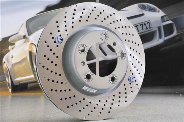 Гальмо дискове переднє 99735140502 PORSCHE