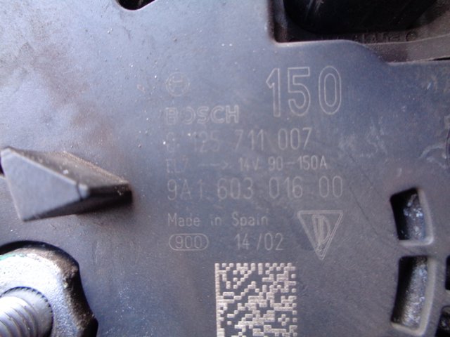 Генератор автомобільний 9A160301600 PORSCHE