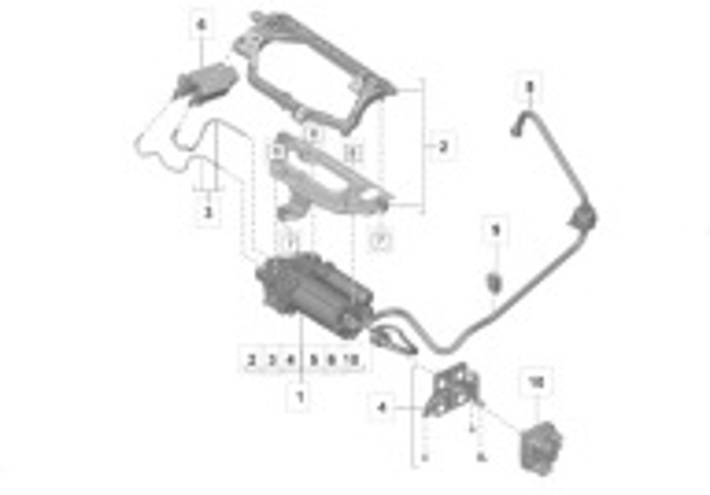 Компресор пневмоподвески 9J1616199 PORSCHE